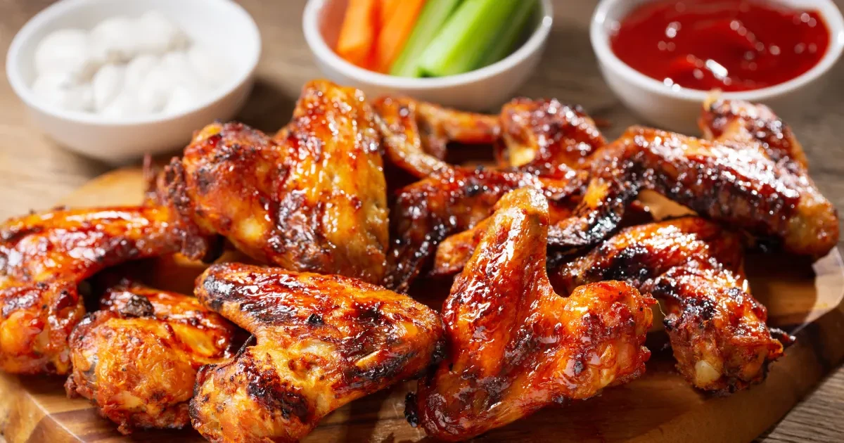 Ailes de poulet croustillantes à l'air-fryer
